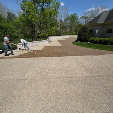 Aggregate Driveway/Brown Seal in Carmel, IN 1