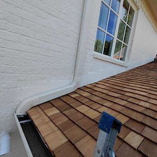 Cedar Shake Roof Leak & Drywall Repair 0