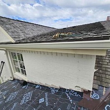 Cedar Shake Roof Leak & Drywall Repair 16