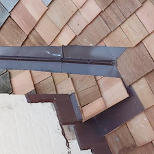 Cedar Shake Roof Leak & Drywall Repair 26
