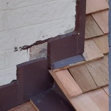 Cedar Shake Roof Leak & Drywall Repair 28