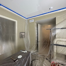 Cedar Shake Roof Leak & Drywall Repair 7