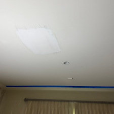 Cedar Shake Roof Leak & Drywall Repair 8