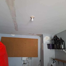 Drywall Repairs, Add Baseboard, Paint in Noblesville, IN 3