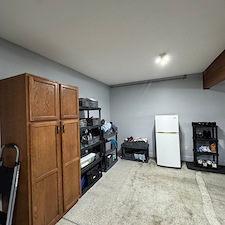 Drywall Repairs, Add Baseboard, Paint in Noblesville, IN 8