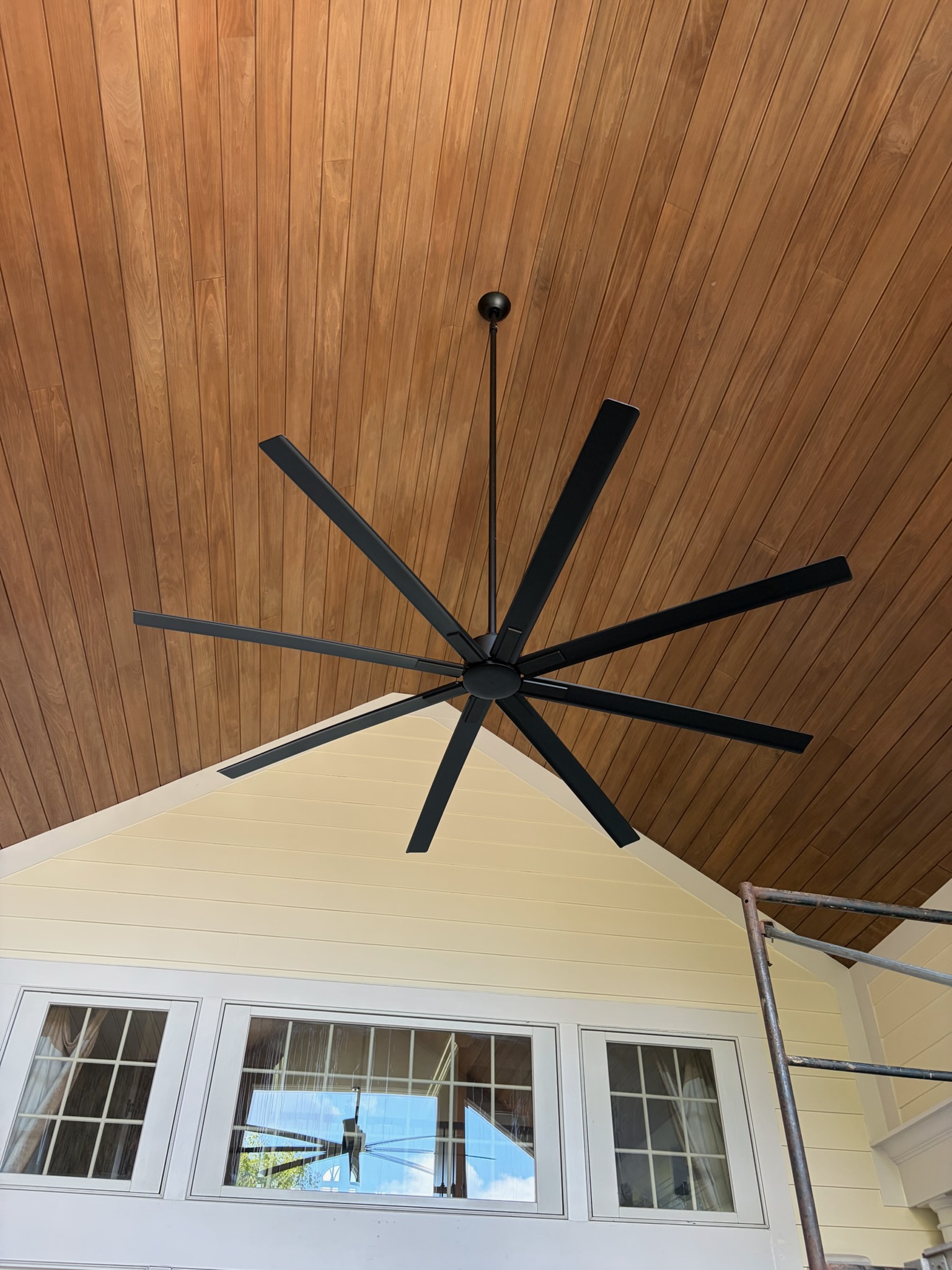 Extreme Large Fan Install and Repaint Sunroom in Carmel Indiana Thumbnail
