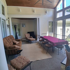 Extreme-Large-Fan-install-and-repaint-sunroom-in-Carmel-Indiana 5