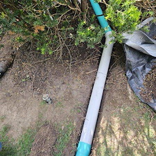 Install New PVC Underground Downspout Drain Lines In Carmel, IN 8