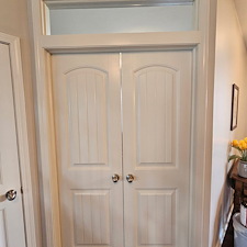 Interior-french-door-with-transom-install-to-close-off-for-an-office-space-in-Zionsville-Indiana 6
