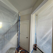 Interior-french-door-with-transom-install-to-close-off-for-an-office-space-in-Zionsville-Indiana 7