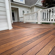 IPE Deck Refinish In Zionsville, IN 1