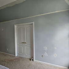 Master-Bedroom-refresh-with-drywall-repairs-new-paint-and-lighting-in-Carmel-Indiana 7
