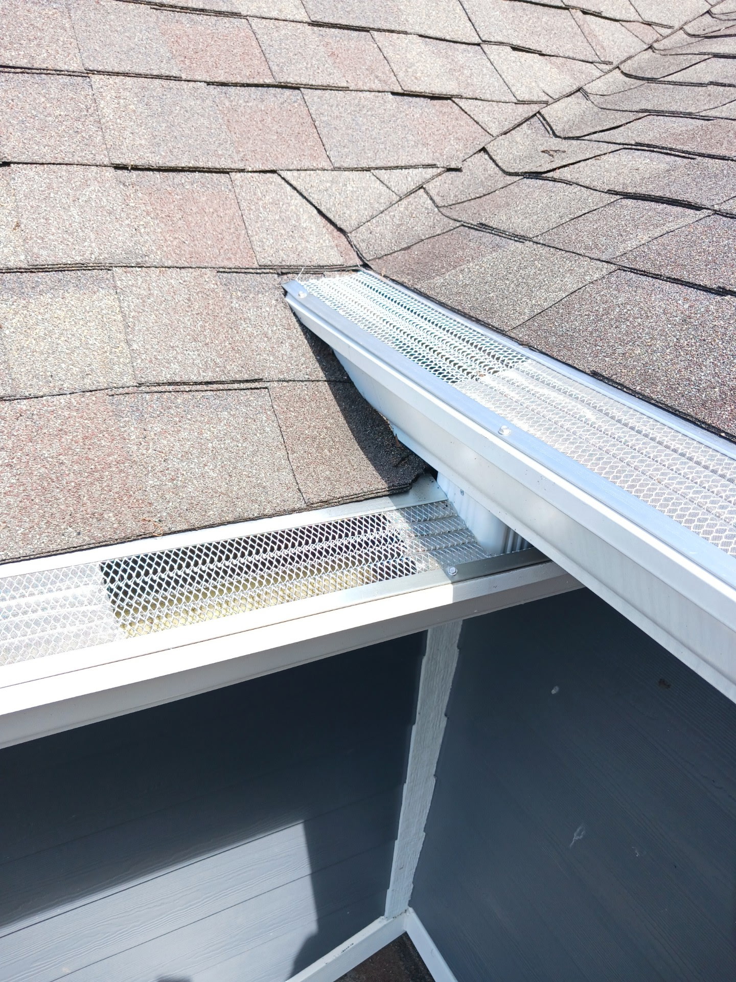 Properly Installed Gutters And Gutter Covers In Valleys Or High Water Volume Areas In Indianapolis Thumbnail
