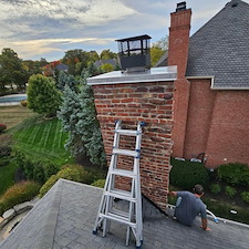 Remove & Replace Old Chimney Cap in Carmel, IN 2