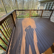 Roof Cleaning & Deck Stain In Zionsville, IN 0