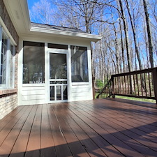 Roof Cleaning & Deck Stain In Zionsville, IN 1