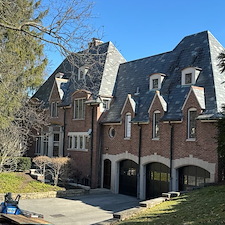 Slate Roof Repair, Copper Flashing Repair, Exterior Trim Painting 4