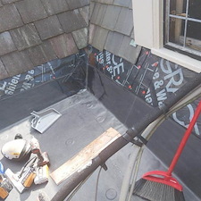 Slate Roof Repair, Copper Flashing Repair, Exterior Trim Painting 5