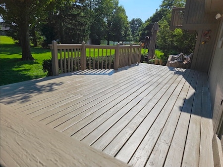 Top Notch Deck Repairs And Strip And Stain Back To It Natural Beauty In Indianapolis Indiana Thumbnail